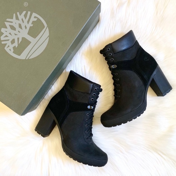 Timberland Shoes - Timberland Black Camdale Field Lace Ankle Boots